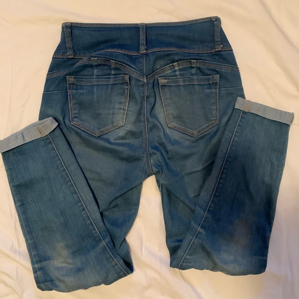 Light blue jeans